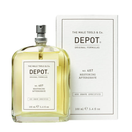Depot, 400 Shave Specifics No. 407, Pro-Vitamin B5, Restoring &amp; Refreshing, After-Shave Lotion, 100 ml