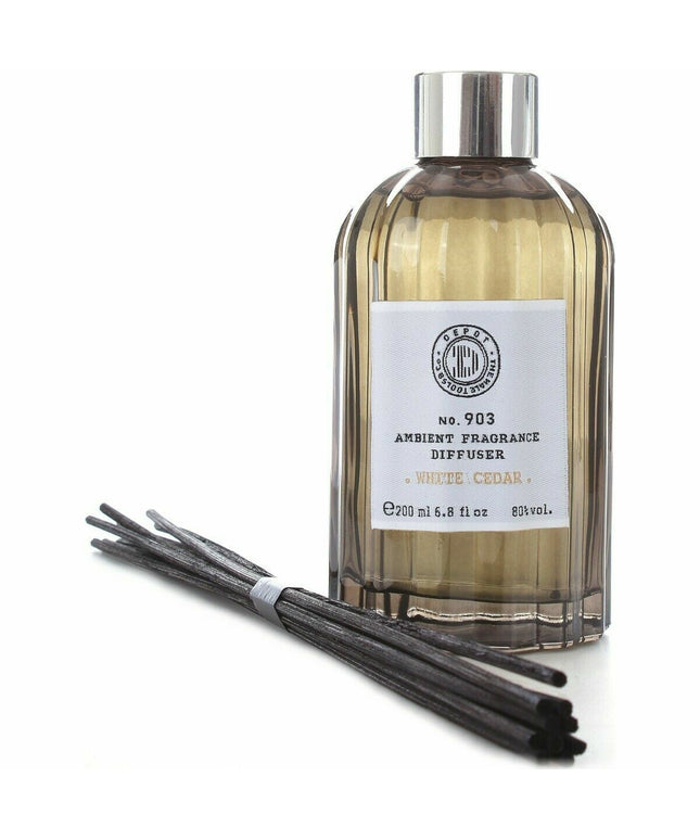 Depot, 900 Scents No. 903, Stick, White Cedar, Aroma Reed Diffuser, 200 ml