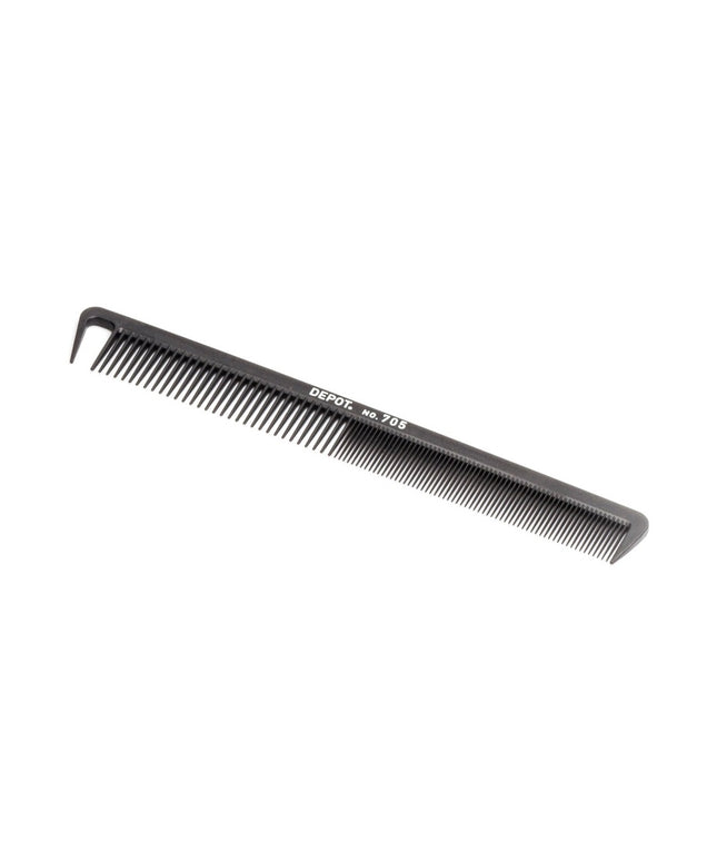 Depot, Accessories No. 705 Carbon, Hair Plastic Comb, Black