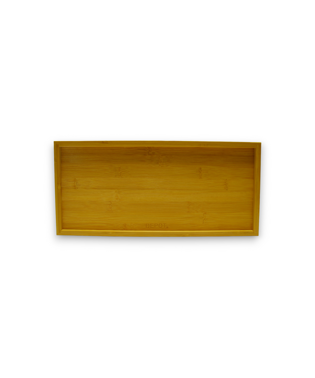 Depot, DEPOT, Wooden Display Tray, Light Brown, 19.5 x 9.5 x 4 cm