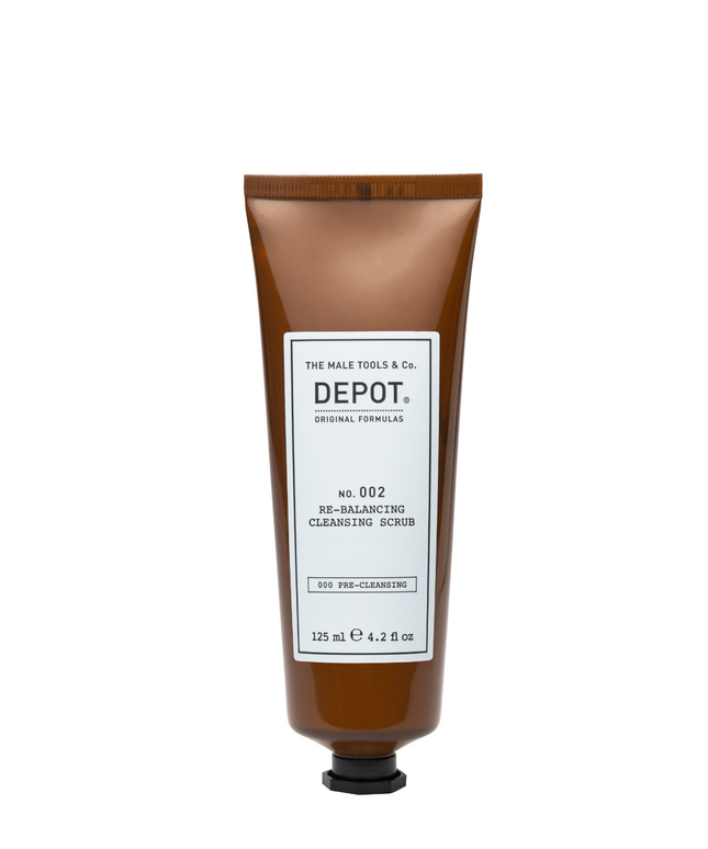 Depot,  No. 002 Re-Balancing, Exfoliating, Cleansing Scrub, For Scalp, 125 ml