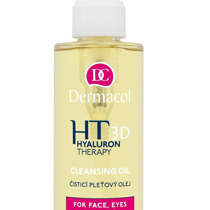 Dermacol, Hyaluron Therapy 3D, Cleansing, Cleansing Oil, For Face/Eyes &amp; Lips, 150 ml