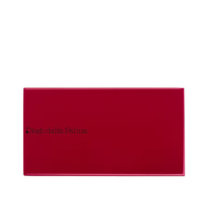Diego Dalla Palma, Diego Dalla Palma, Empty Makeup Plastic Compact Case, Red, With 2 Slots