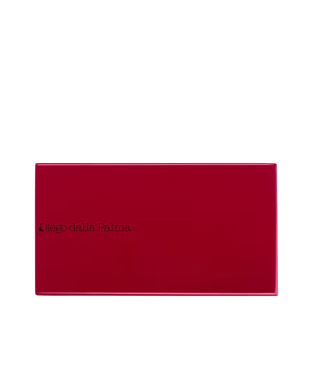 Diego Dalla Palma, Diego Dalla Palma, Empty Makeup Plastic Compact Case, Red, With 2 Slots