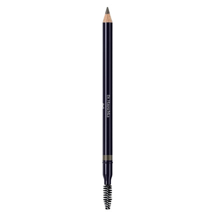 Dr. Hauschka, Dr Hauschka, Definer, Double-Ended, Eyebrow Cream Pencil &amp; Brush 2-In-1, 02, Dark Brown, 1 g