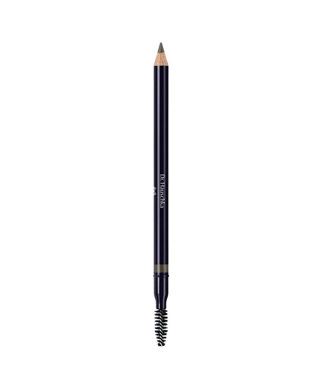 Dr. Hauschka, Dr Hauschka, Definer, Double-Ended, Eyebrow Cream Pencil &amp; Brush 2-In-1, 02, Dark Brown, 1 g