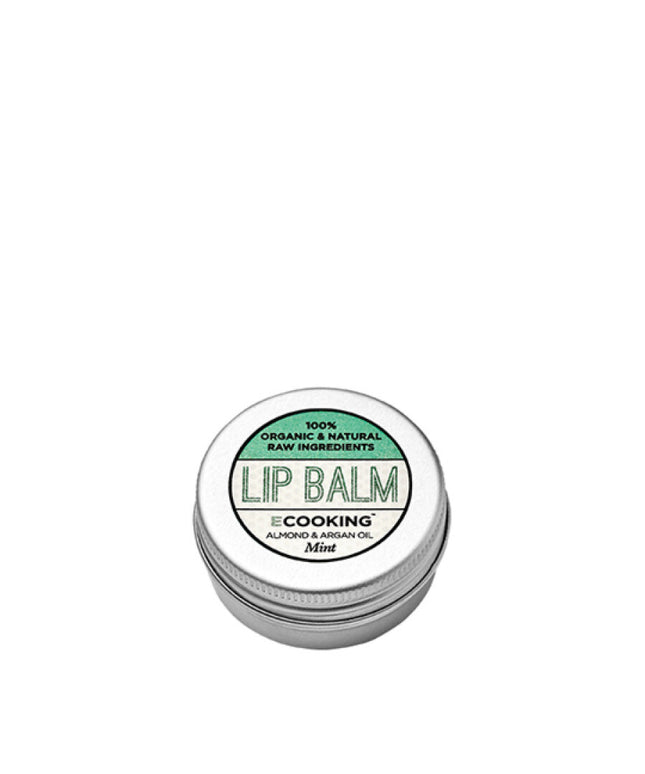 Ecooking, Ecooking, Organic Argan Oil, Hydrating, Lip Balm, Mint, 15 ml