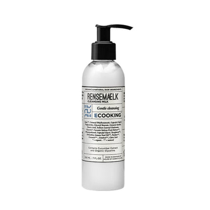 Ecooking, RenseMaelk, Cleansing and Hydrating, Cleansing Milk, For Face, 200 ml
