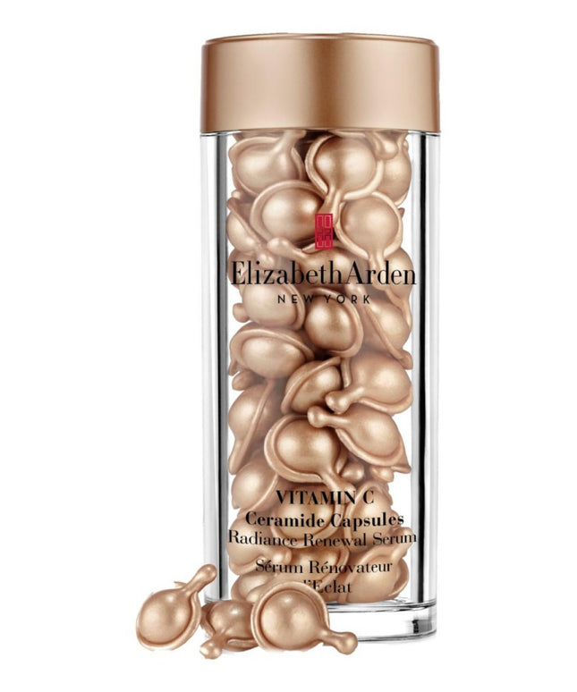 Elizabeth Arden, Ceramide, Vitamin C, Illuminating, Serum Capsules, For Face, 60 pcs, 28 ml