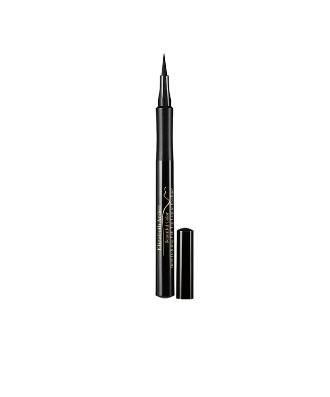 Elizabeth Arden, Beautiful Color, Waterproof, Bold Defining Felt Tip, Long Wearing, Liquid Eyeliner, 12, Seriously Black, 12 ml *Tester