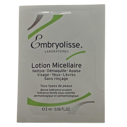 Embryolisse, Embryolisse, Cleansing, Micellar Water, For All Skin Types, 2 ml *Sample