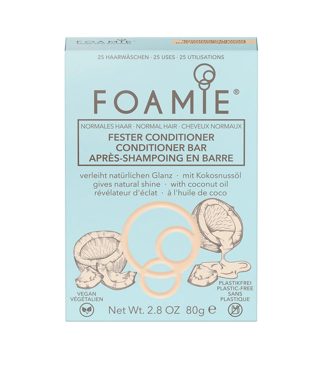 Foamie, Shake Your Coconuts, Hair Conditioner Bar, For Shine, 80 g
