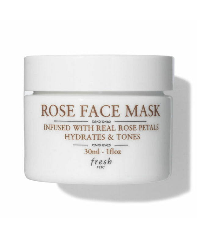 Fresh, Fresh Rose, Hydrating, Cream Mask, For Face, 30 ml