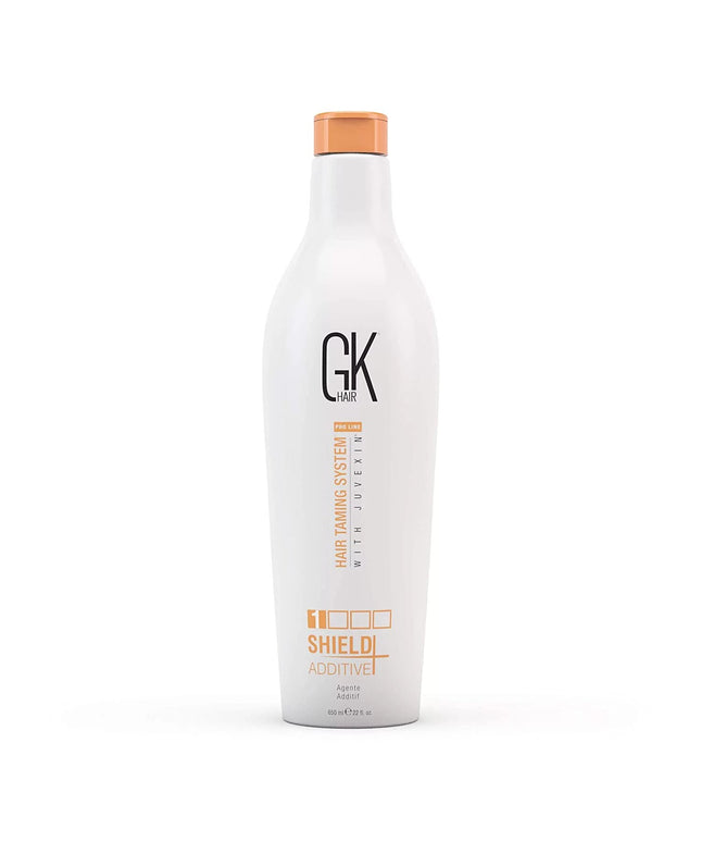 Global Keratin, Shield Additive, Hair Shampoo &amp; Conditioner 2-In-1, Repairing &amp; Strengthening, 650 ml
