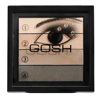 Gosh, Gosh, Eye Palette, 2, Brown, 4 g *Tester