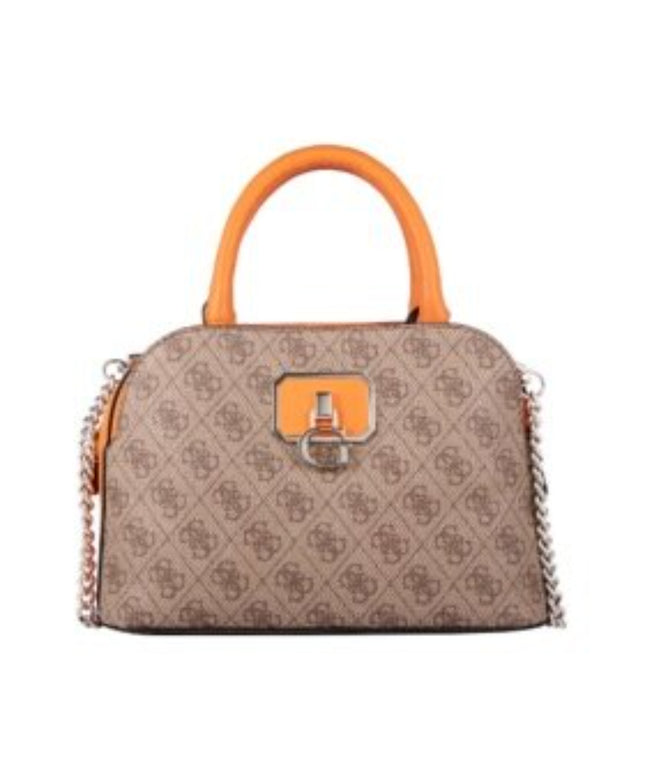 Guess, Alisa, Textile Handbag, Brown, hwsg81