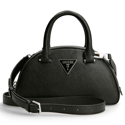 Guess, Cordelia, Polyurethane, Textile Bag, Black, For Women, Mini