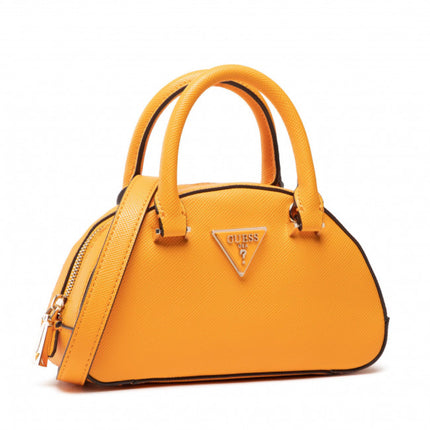 Guess, Cordelia, Leather, Textile Bag, Orange, For Women, Mini