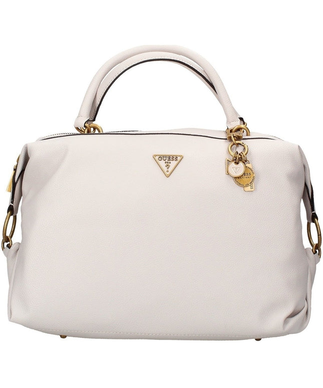 Guess, Destiny, Textile Bag, Satchel, Stone, For Women