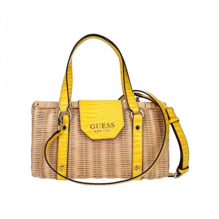 Guess, Paloma, Textile Bag, Yellow, For Women