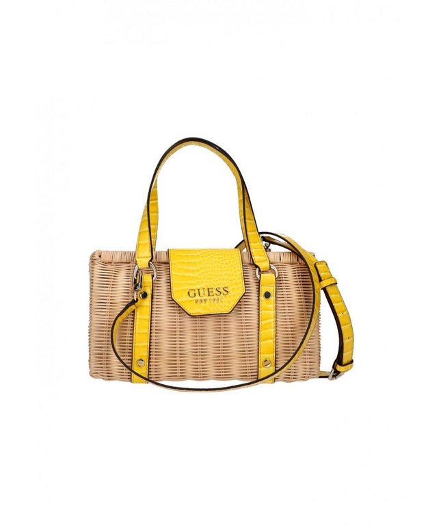 Guess, Paloma, Textile Bag, Yellow, For Women
