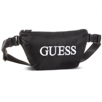 Guess, Quatro, Textile Fanny Pack, Black, 19/28.5 x 17 x 4 cm, For Men