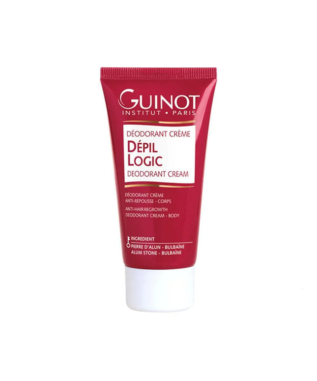 Guinot, Depil Logic, Anti-Hair Regrow &amp; Hydrating, Deodorant Cream, For Women, 50 ml