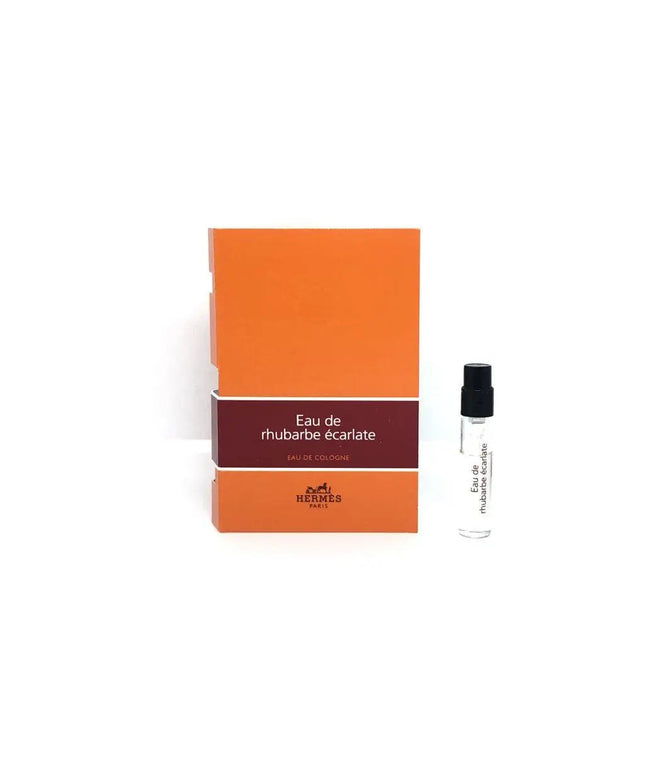 Hermes, Eau de Rhubarbe Ecarlate , Eau De Cologne, Unisex, Individual, 2 ml *Vial