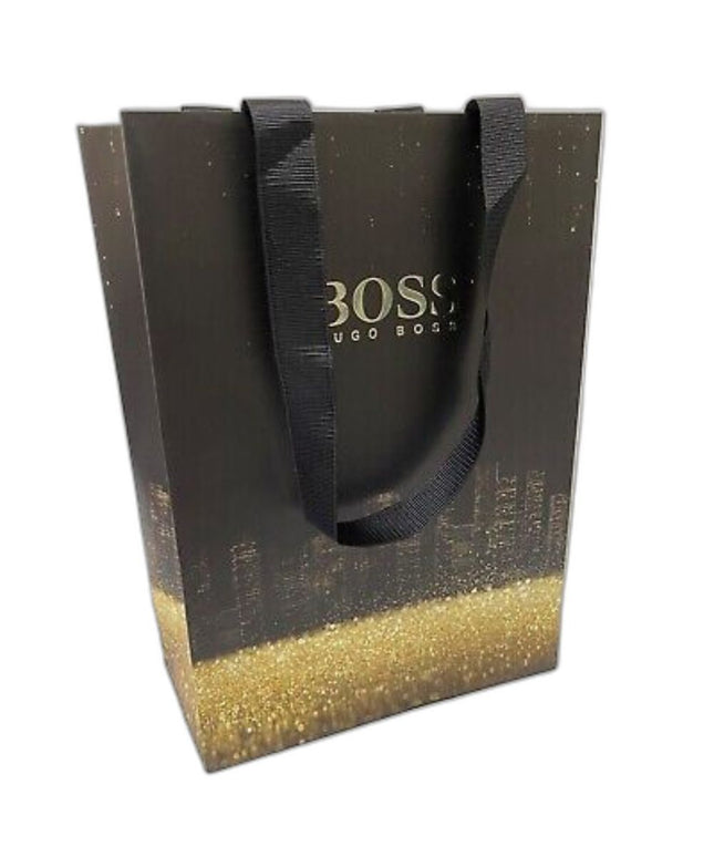 Hugo Boss, Boss, GWP Cardboard Bag, Black, 25 x 18 x 9 cm