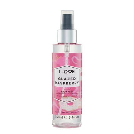I Love, Signature Collection, Mist Spray, Glazed Raspberry, All Over The Body, 165 ml