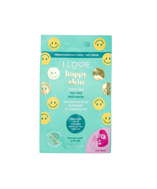 I Love, Happy Skin, Purifying, Sheet Mask, For Face, 10 ml