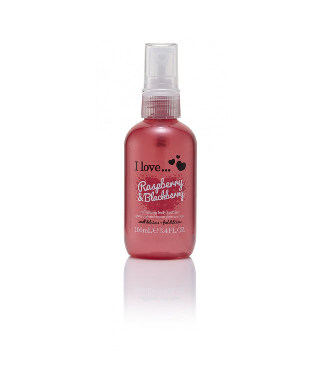 I Love, Raspberry &amp; Blackberry, Scented Spray, For Women, 100 ml