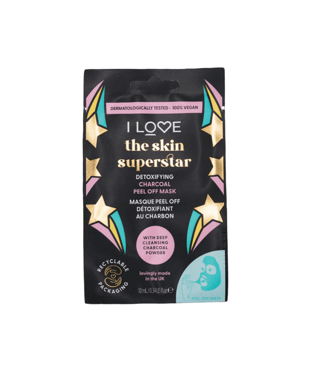 I Love, Skin Superstar, Detoxifying, Sheet Mask, For Face, 10 ml