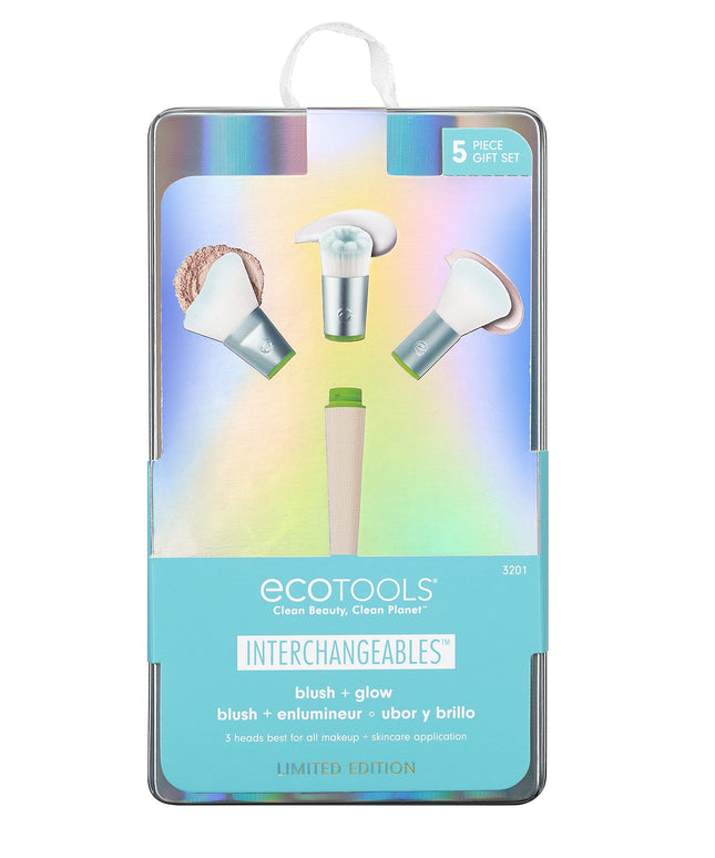 Interchangeables Set EcoTools: Interchangeables, Foundation Brush + Interchangeables, Blending, Blush Brush + Interchangeables, Angled Cut, Blush Brush