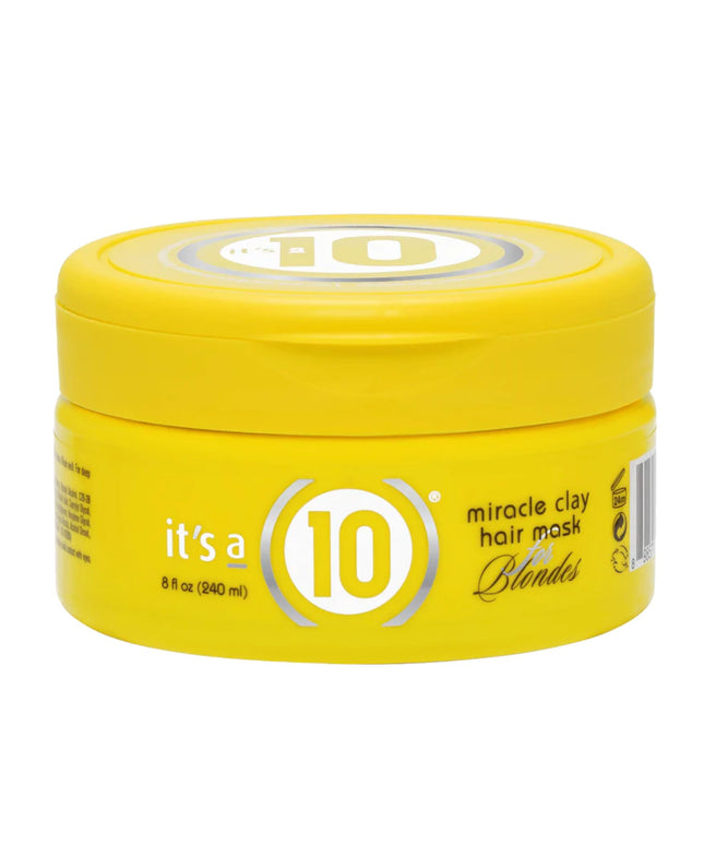 It&#x27;s a 10, Miracle, Hair Treatment Clay Mask, For Protection &amp; Stability, 240 ml