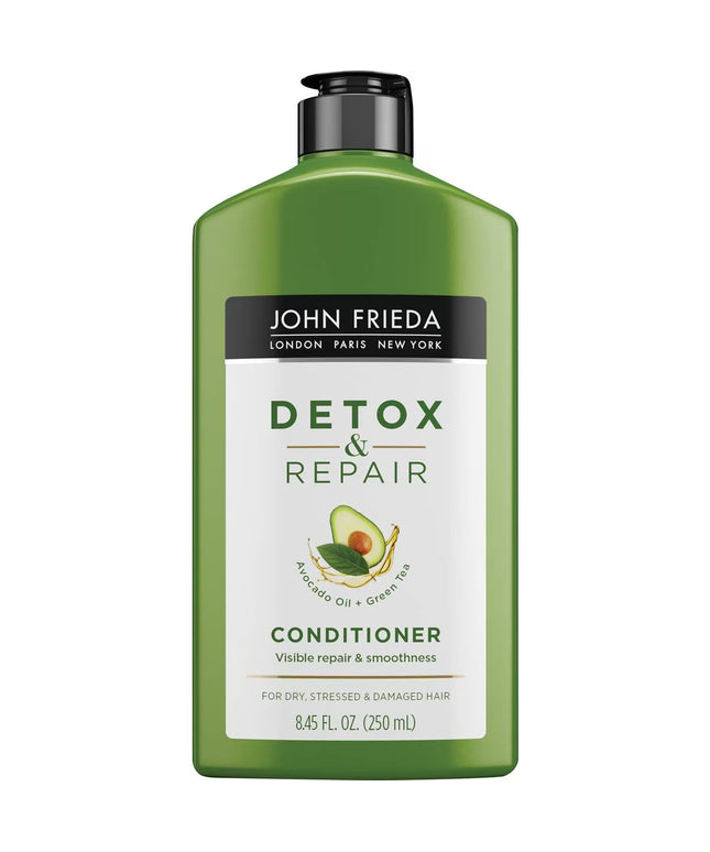 John Frieda, Detox &amp; Repair, Avocado Oil, Hair Conditioner, For Repairing, 250 ml