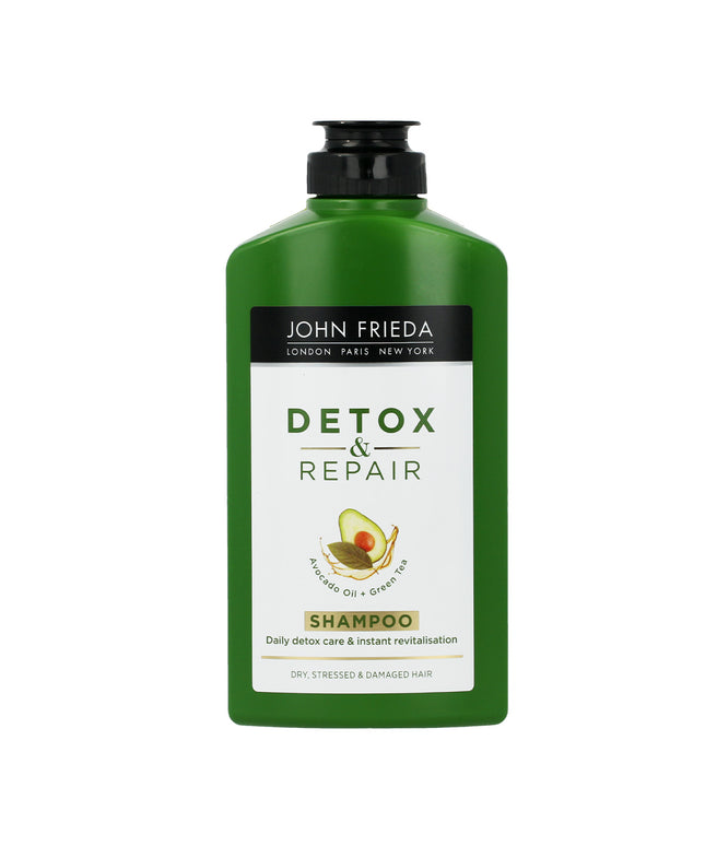 John Frieda, Detox &amp; Repair, Avocado Oil, Hair Dry Shampoo, For Repairing, 250 ml