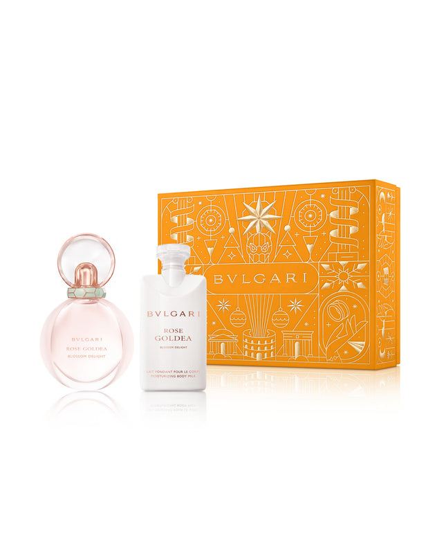 Xmas 2024 Set Bvlgari: Rose Goldea Blossom Delight 2019, Eau De Parfum, For Women, 50 ml + Rose Goldea Blossom Delight 2019, Hydrating, Body Lotion, 75 ml