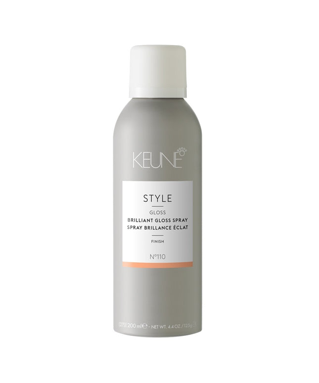 Keune, Style Brilliant Gloss, Hair Spray, Smooth &amp; Shine, Natural Hold, 110, 200 ml