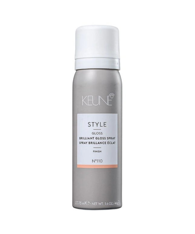 Keune, Style Brilliant Gloss, Hair Spray, Smooth &amp; Shine, Natural Hold, 110, 75 ml