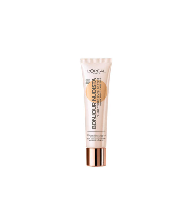 L&#x27;Oreal Paris, Bonjour Nudista, Hydrating, BB Cream, 002, Medium Dark, 30 ml