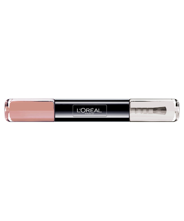 L&#x27;Oreal Paris, Infallible, Gel-Effect, Nail Polish 2-In-1, 012, Forever Mink, 2 x, 5 ml