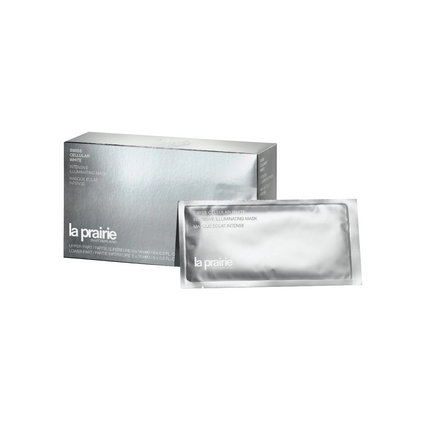 Set, La Prairie, Swiss Cellular White, Smoothing, Densifying &amp; Illuminating, Sheet Mask, For Face, Day &amp; Night, 12 pcs, 14 ml