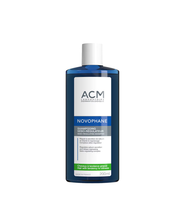Laboratoire ACM, Novophane, Hair Shampoo, For Regulation Of Excessive Sebum, 200 ml