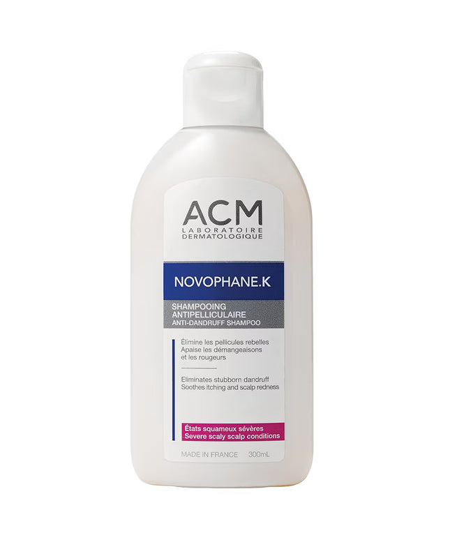 Laboratoire ACM, Novophane K, Hair Shampoo, Anti-Dandruff, 125 ml