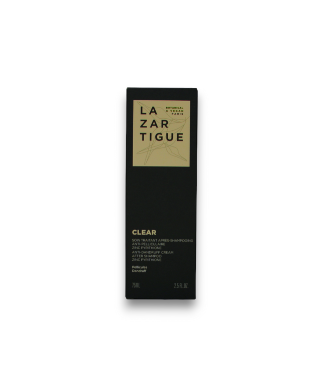 Lazartigue, Clear, Vegan, Hair Cream Treatment, Anti-Dandruff, 75 ml