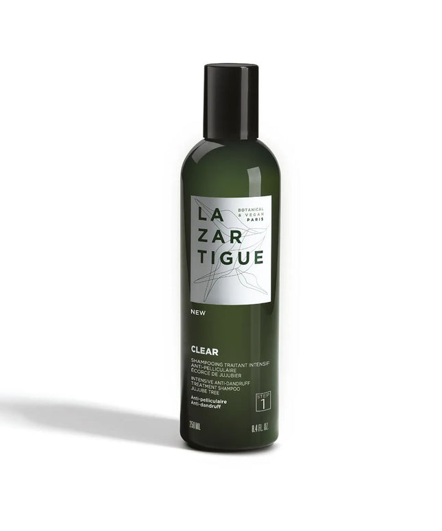 Lazartigue, Clear, Vegan, Hair Treatment Shampoo, Anti-Dandruff, 250 ml