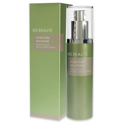 M2 Beaute, Ultra Pure Solutions, Gold, Illuminating, Mist Spray, For Face, 75 ml