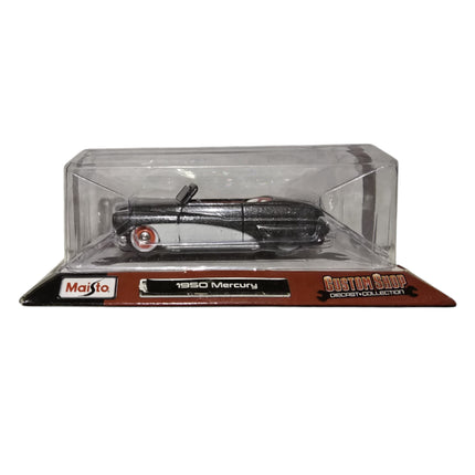 Maisto, Custom Shop Diecast, 1950 Mercury, Toy Car, Black, 3+ years