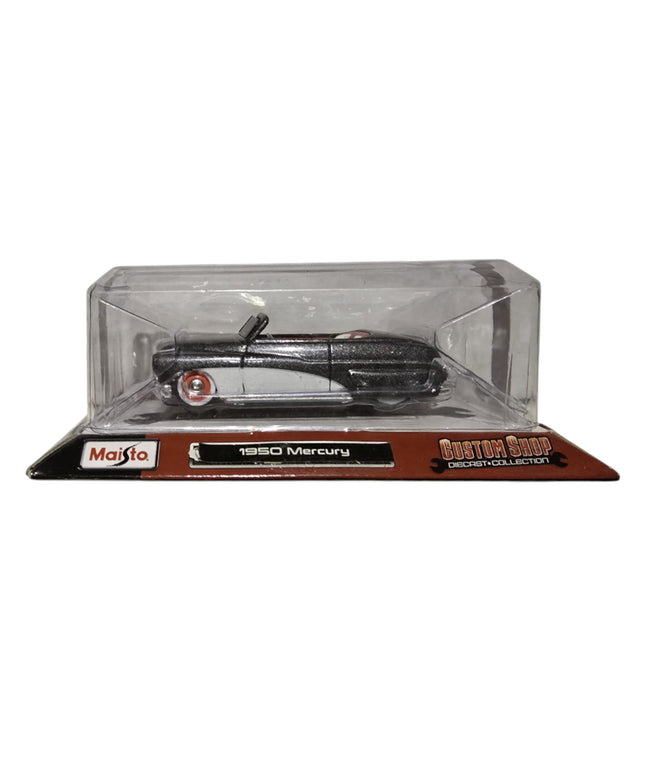 Maisto, Custom Shop Diecast, 1950 Mercury, Toy Car, Black, 3+ years